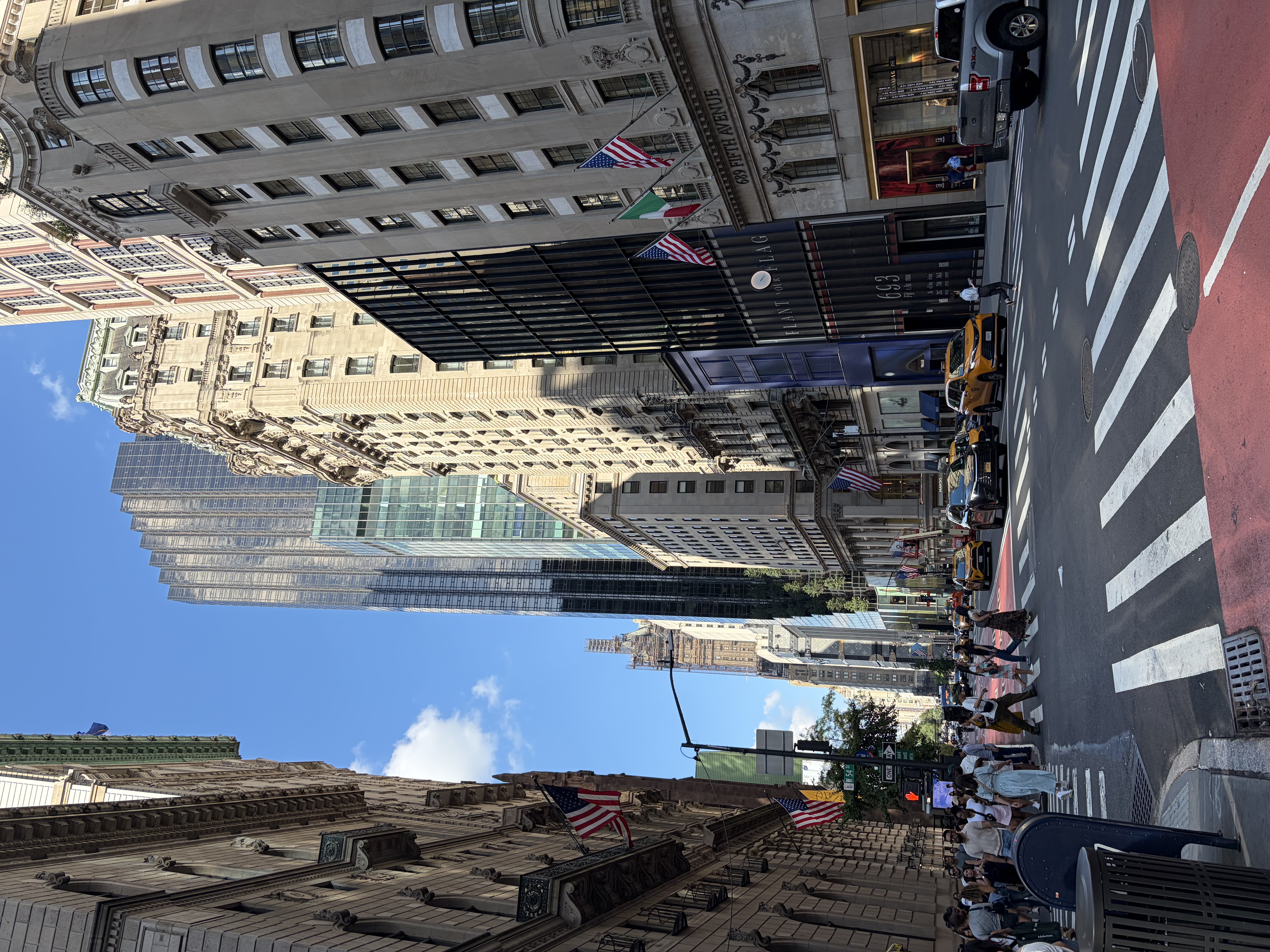 New York City street scene